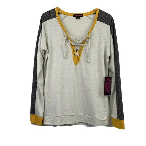 Rock & Roll Cowgirl Long Sleeve Tee Size Large - Picture 1 of 6